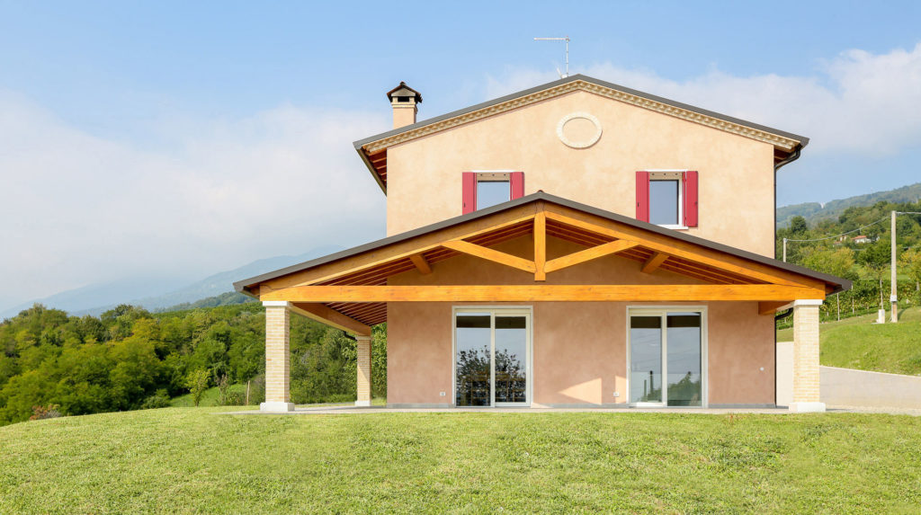 Case ecologice in legno prefabbricate passive architetto studio di architettura progettazione progetto vicenza verona padova treviso venezia schio